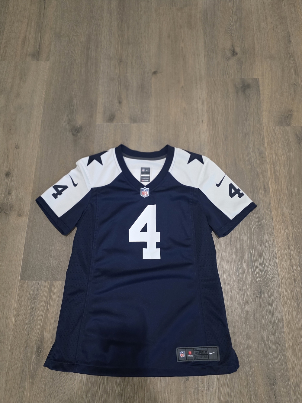 Nike Dallas Cowboys Dak Prescott #4 Women's NFL Jersey Navy NWOT